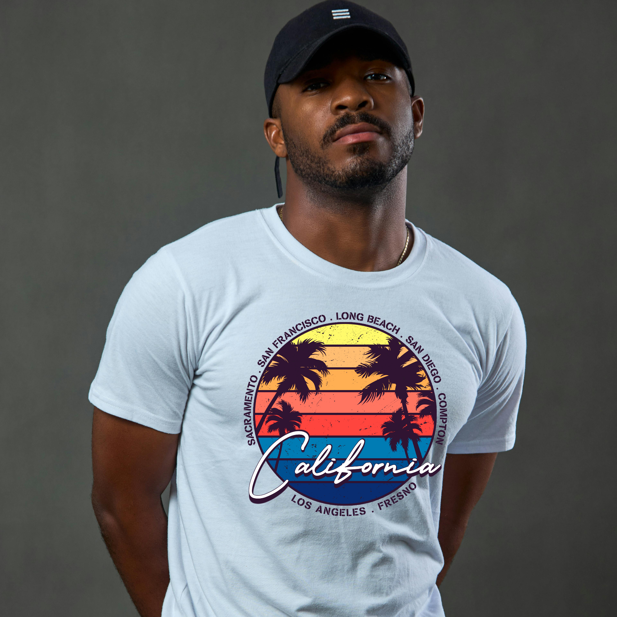 California t-shirt 001